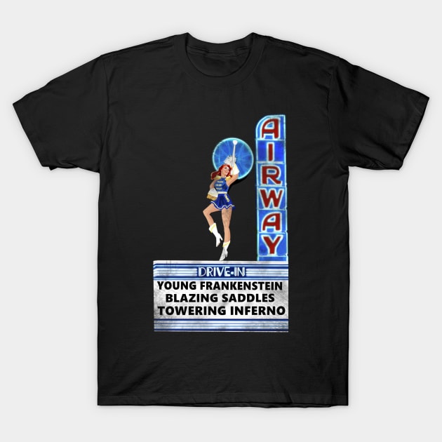 Airway Drive-In T-Shirt by DistractedGeek